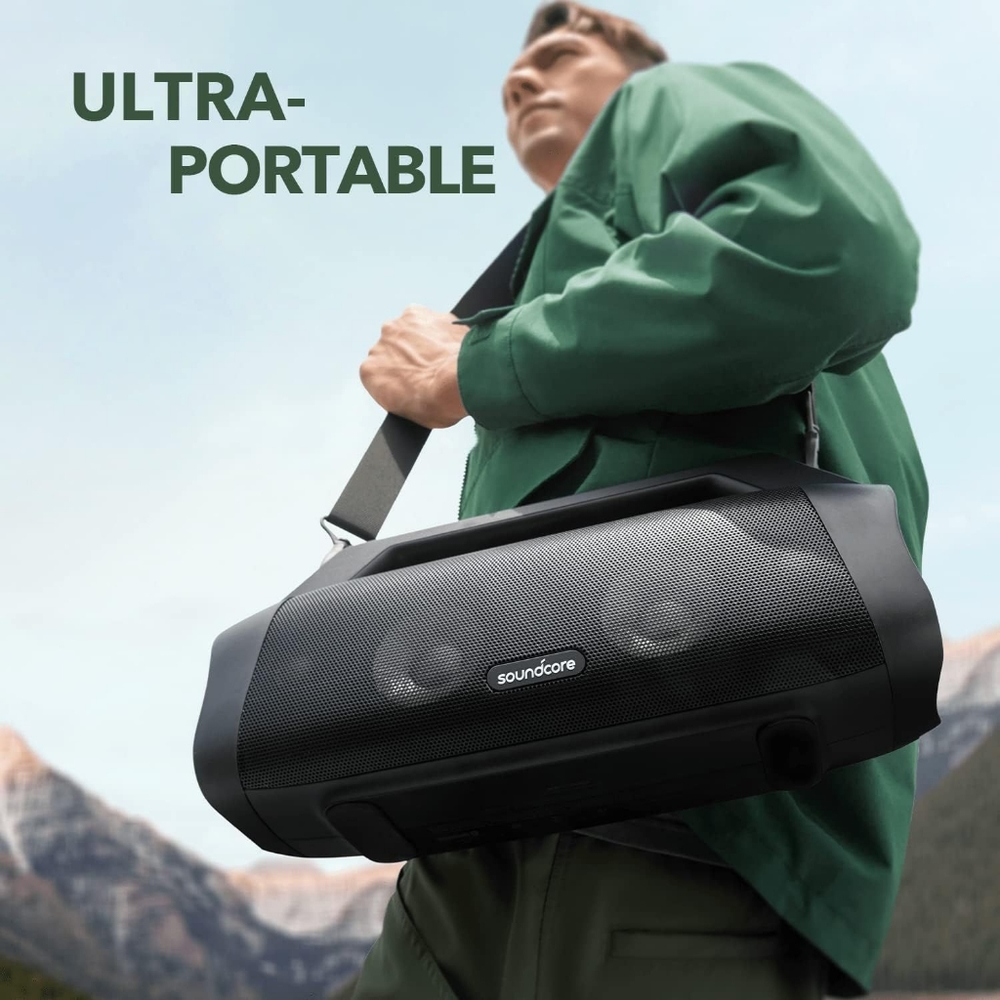 Anker Soundcore Motion Boom Plus Outdoor Speaker with 80W Booming Sound